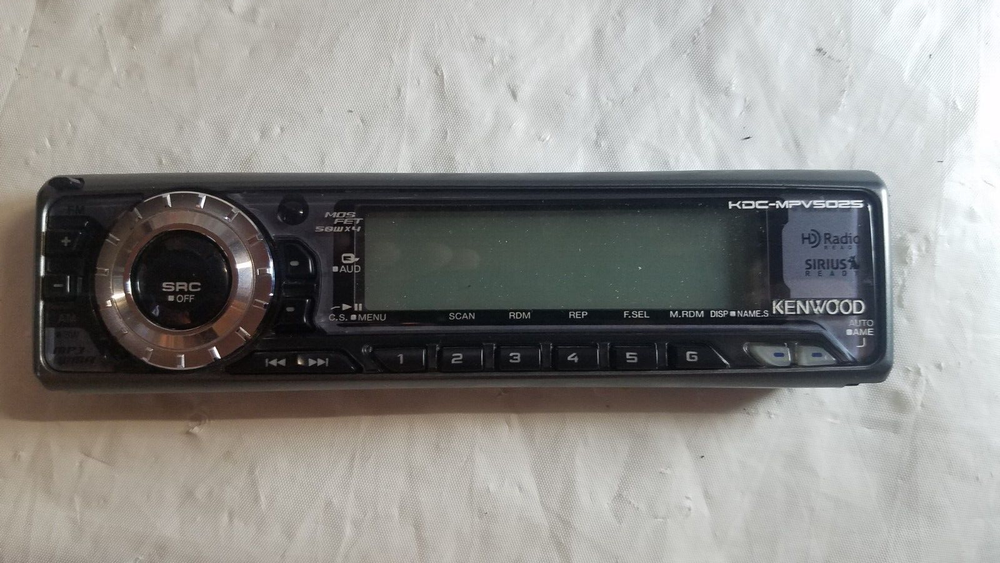 Kenwood KDC -MPV5025 head unit faceplate