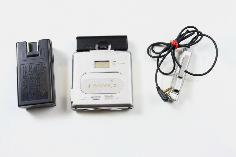 Sony md minidisc player MZ-E35 working