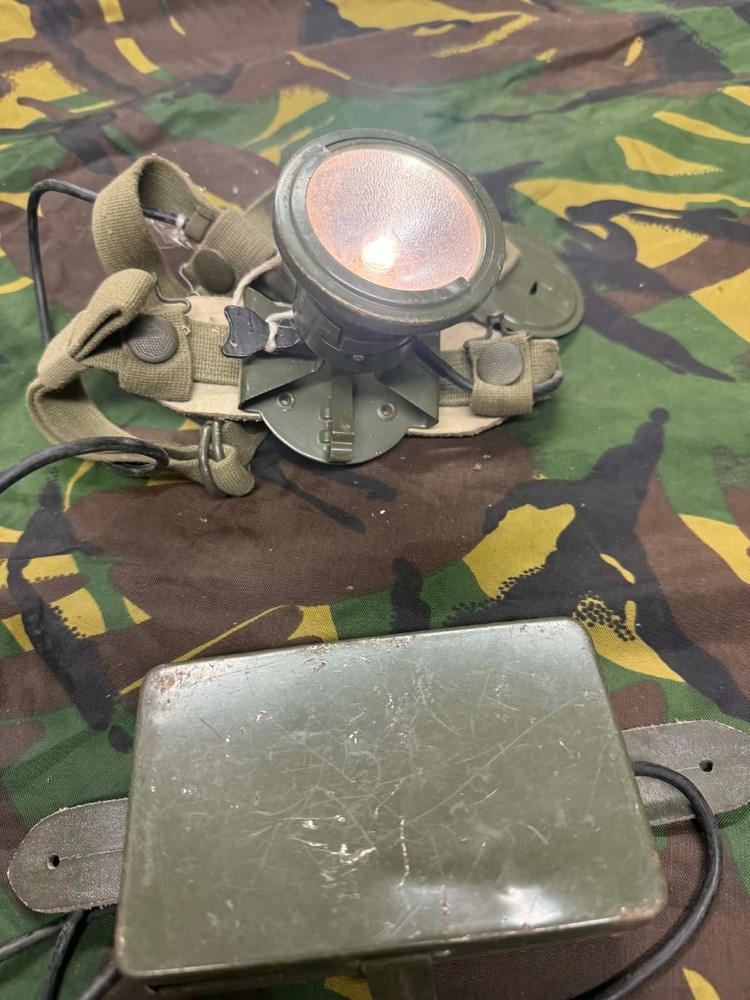 MILITARY HEAD TORCH BRITISH, BAOR, COLD WAR, REF B