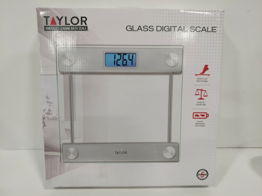 Taylor Precision Products Glass Electronic Scale