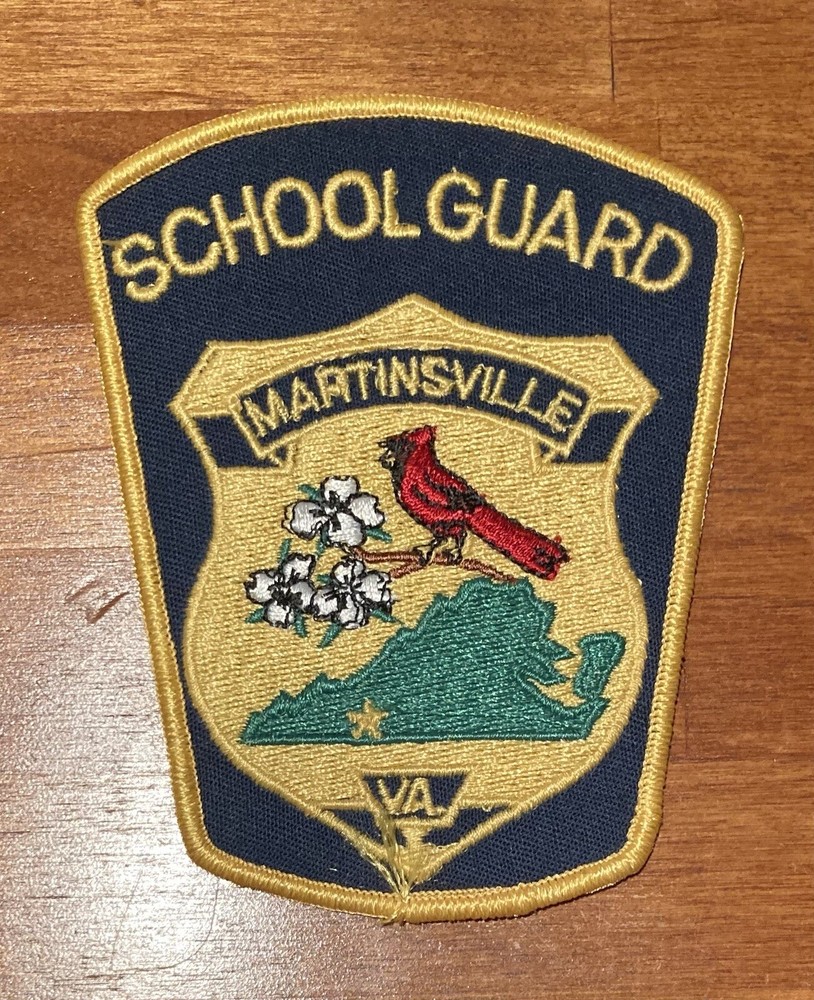 Martinsville Virginia School Guard Patch