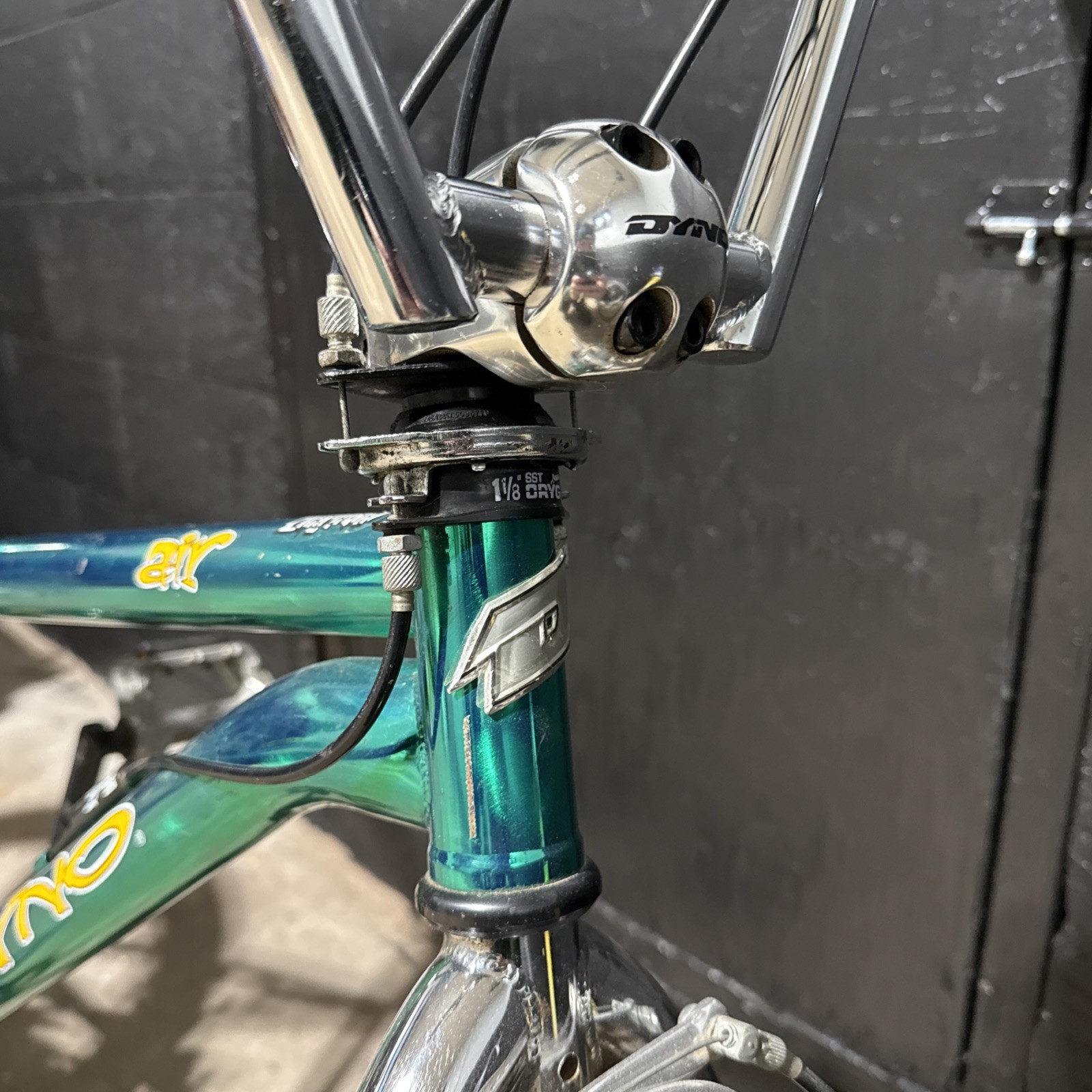 Dyno Air 2000 Gt Mags Freestyle Bike Metallic Green RARE Y2K Bmx Vintage