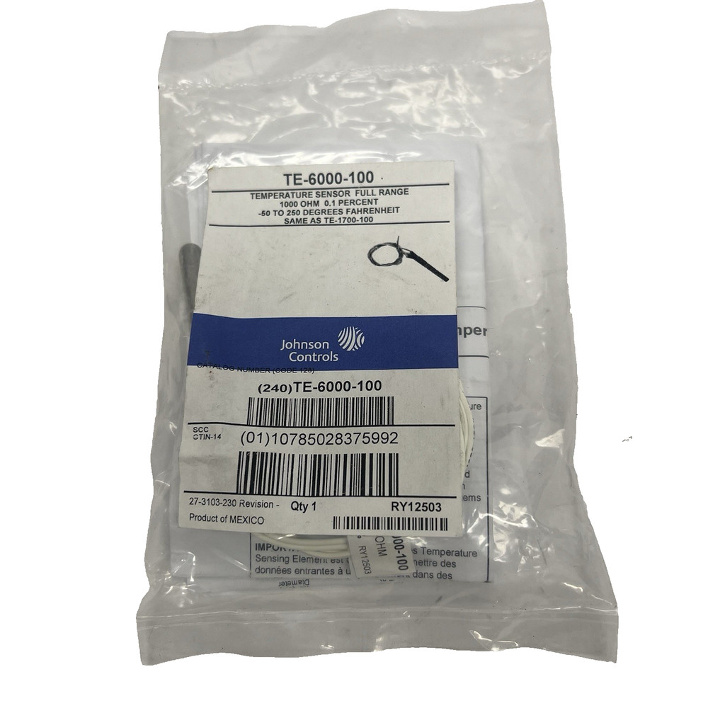 TE-6000-100 TEMPERATURE SENSOR FULL RANGE