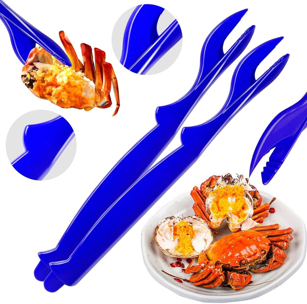 6Pcs Crab Legs Crackers, Crackers and Tools Cracker Picks Crabfor...