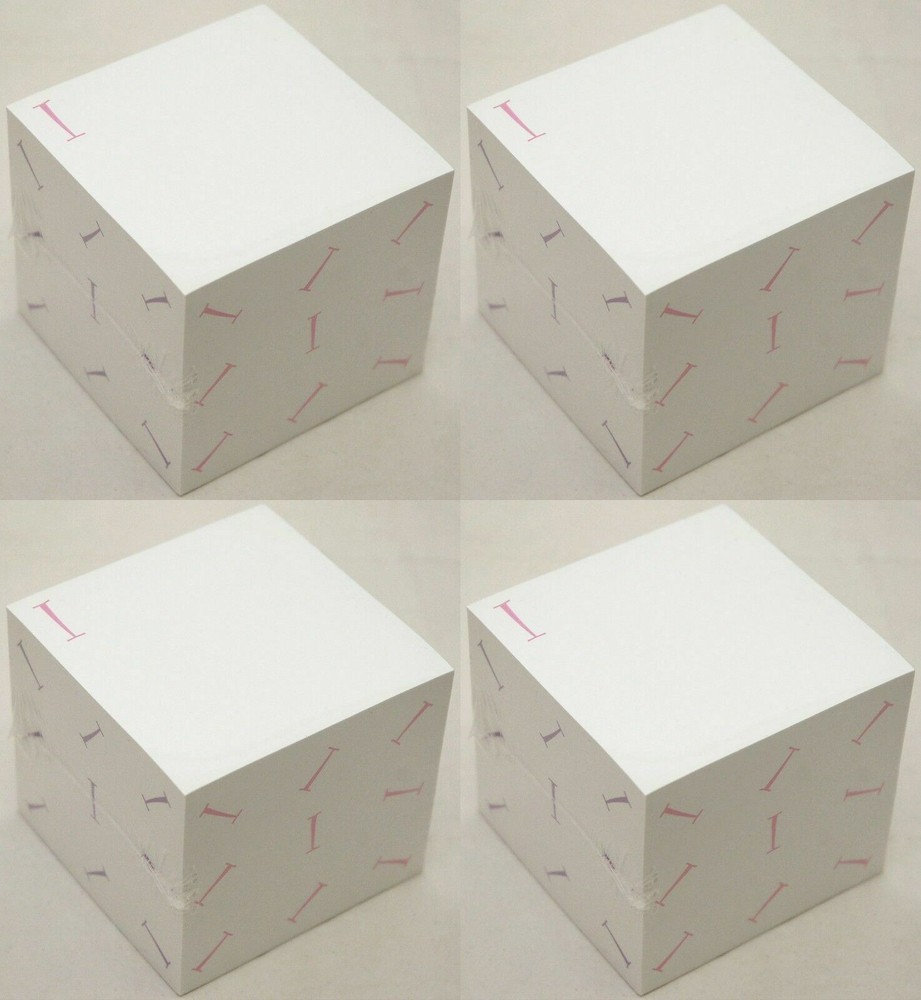 2400 Post-It SHEETS Notepad The Letter I White Sticky Notes 3" Square Office NEW