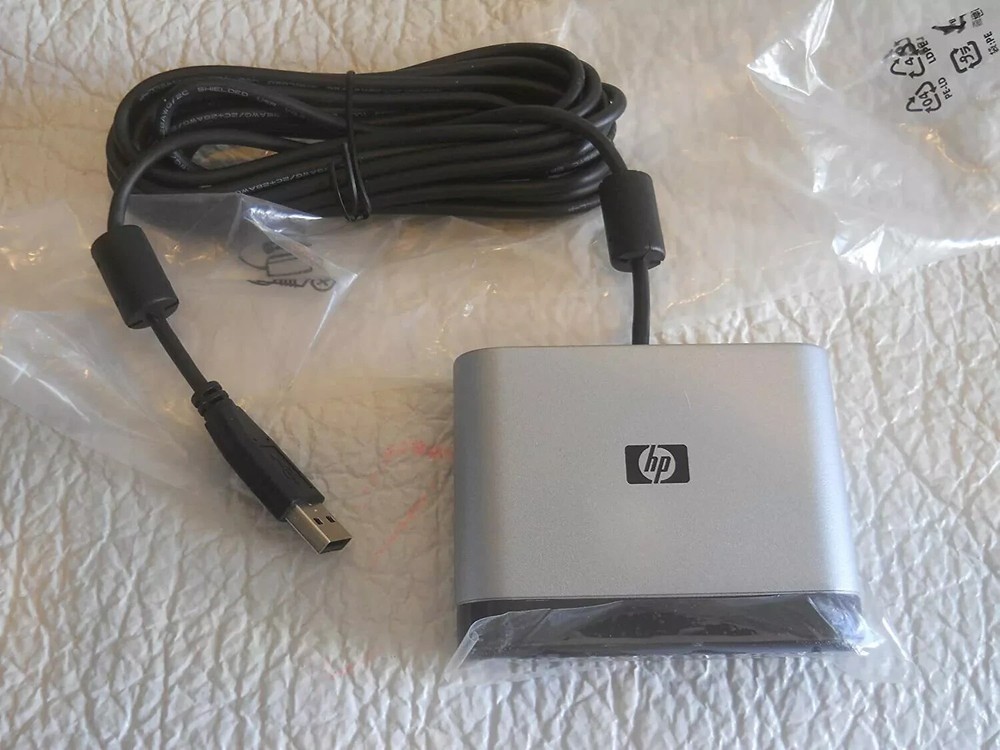 HP Remote control and reciever. for PC, streamer, slideshows pointer OVU400102