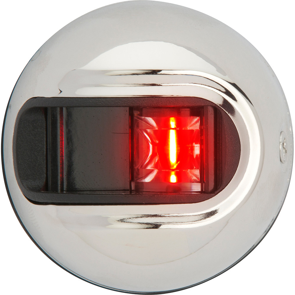 Attwood LightArmor Vertical Surface Mount Navigation Light - Port (red)