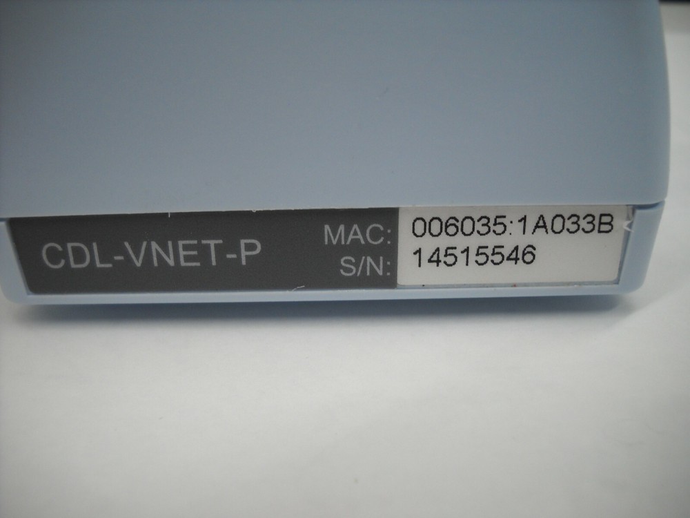 VAISALA CDL-VNET-P 12 VDC DATA LOGGER WITH TEMPERATURE DATA LOGGER VL-1016-22V