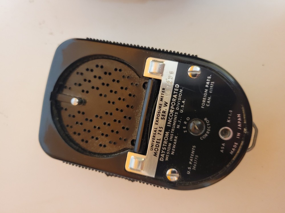 Weston Master IV Exposure Meter Model 745 with Leather Case