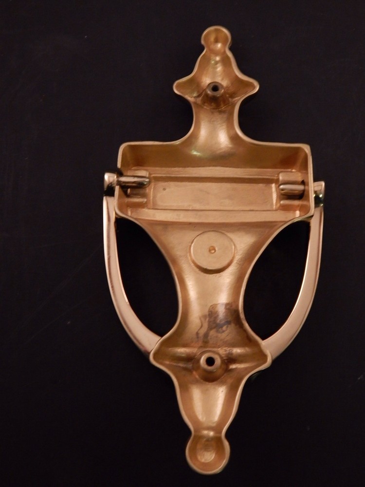 8" Solid Brass Door Knocker From National Hardware N215913