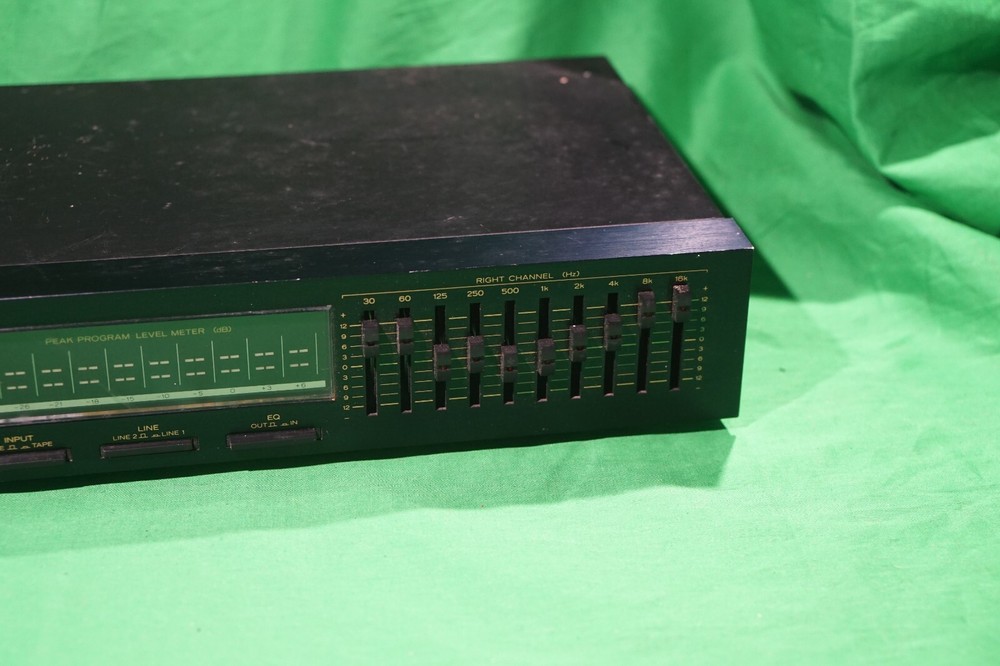 TEAC EQA-6 EQ Graphic Equalizer LED Lighted 10 Band