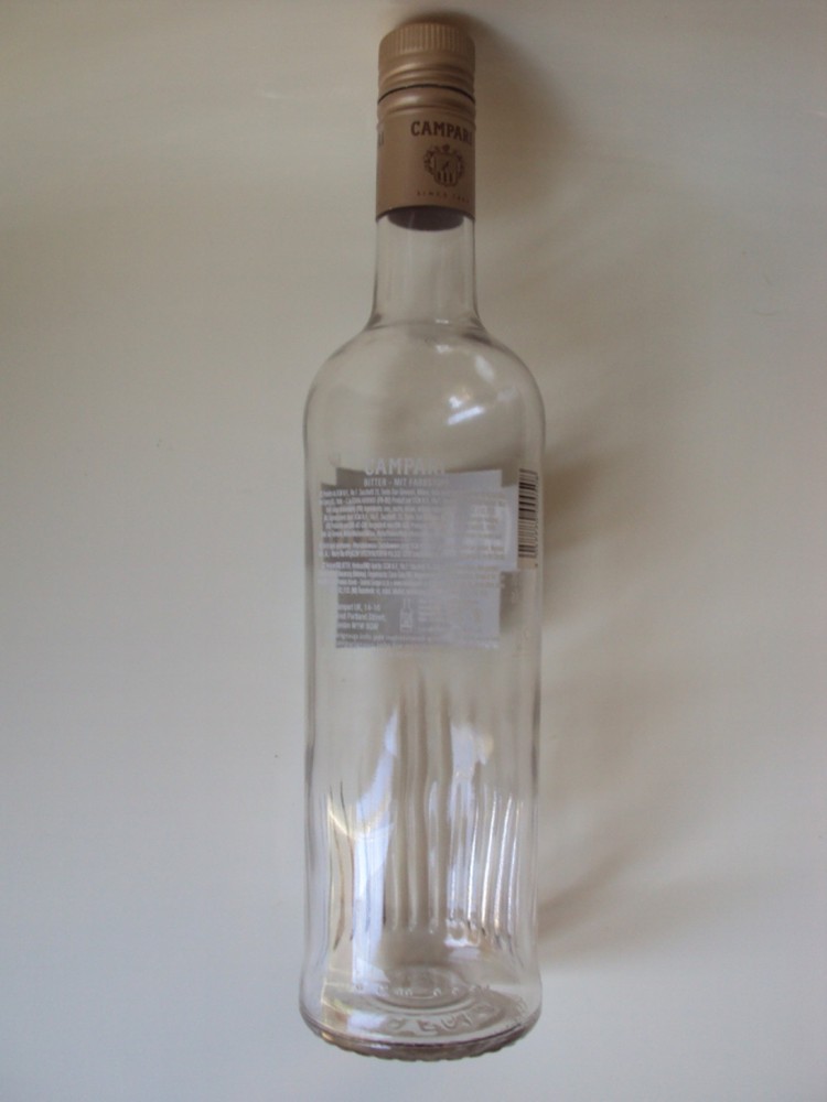 Campari EMPTY 70cl Bottle