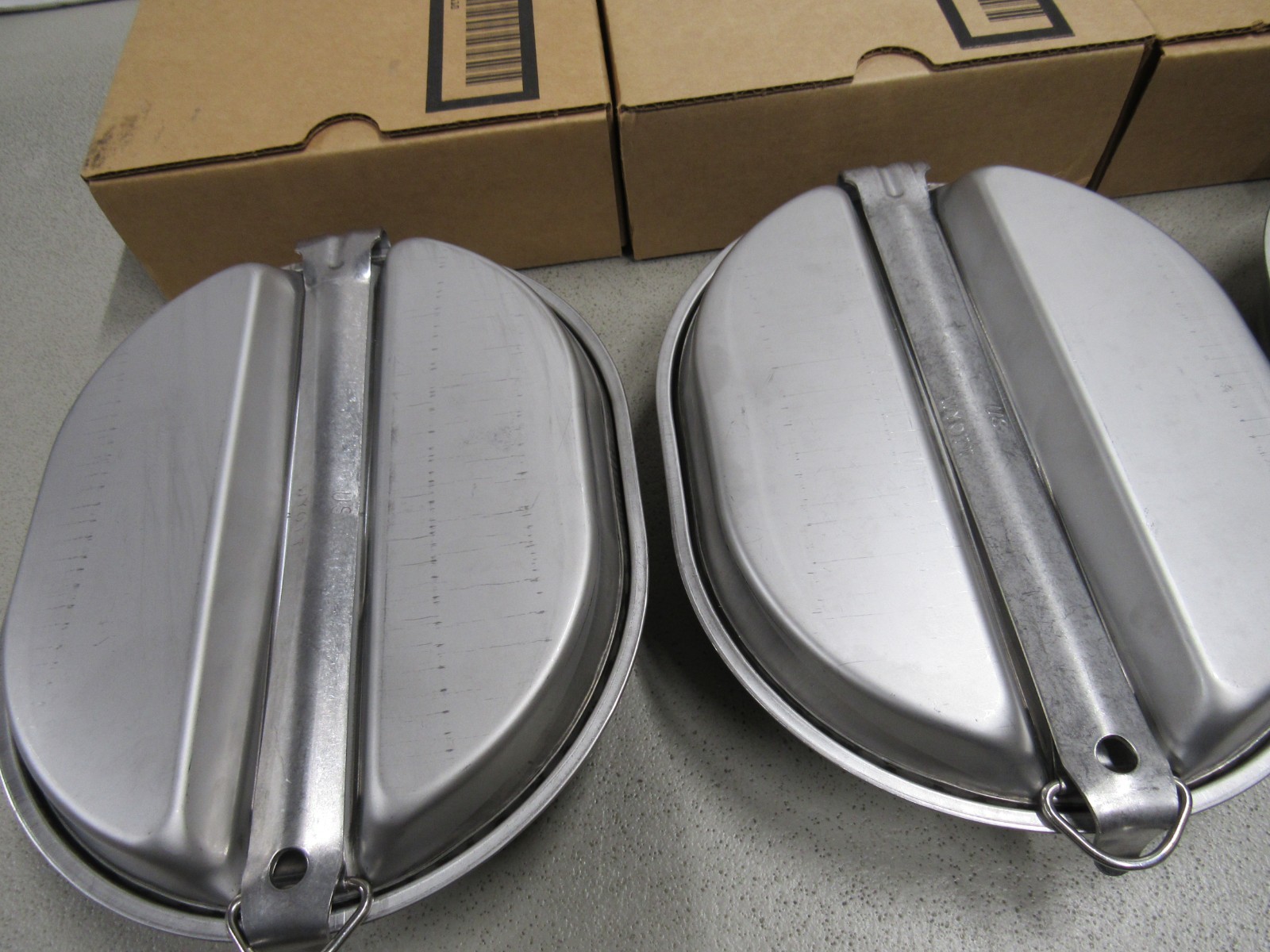 US Military Mess Kit Pan WYOTT 1991 Desert Storm Unused NOS SCUFFS QTY 1 Camping