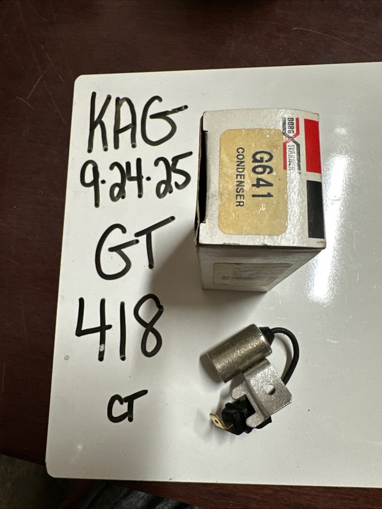 Borg Warner Condenser G-641