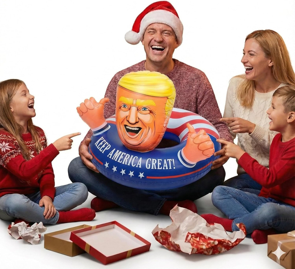 Inflatable Pool Float American Pool Float for Summer Pool Party - Fun Inflatable