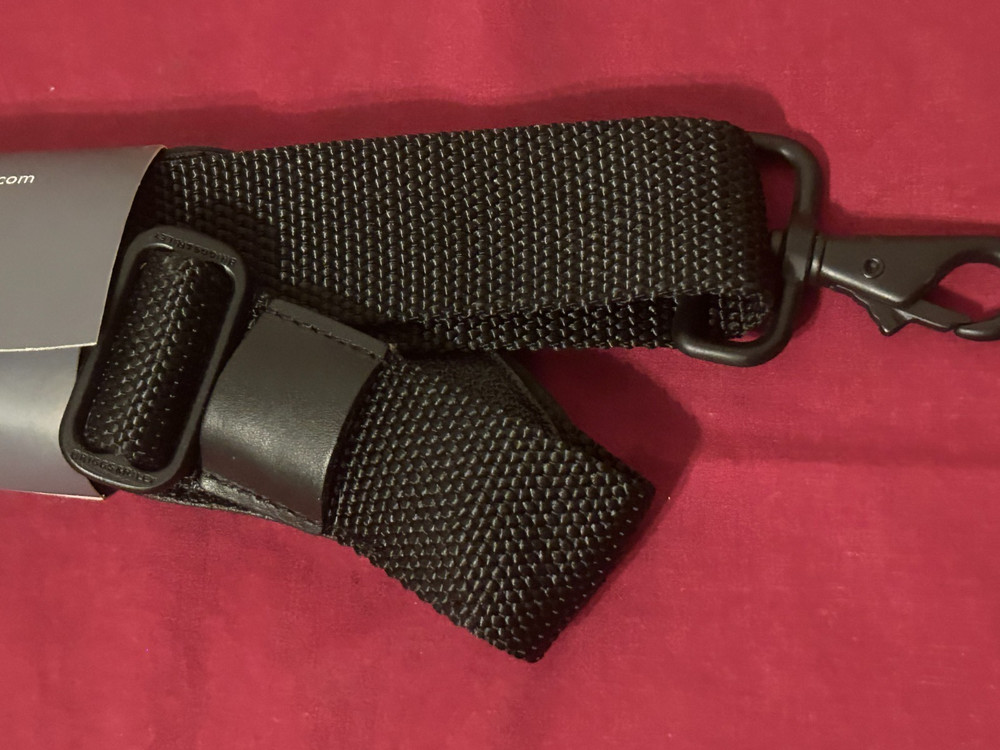 Briggs & Riley Travelware Replacement Flex Wing Shoulder Strap Blk Nylon Padded