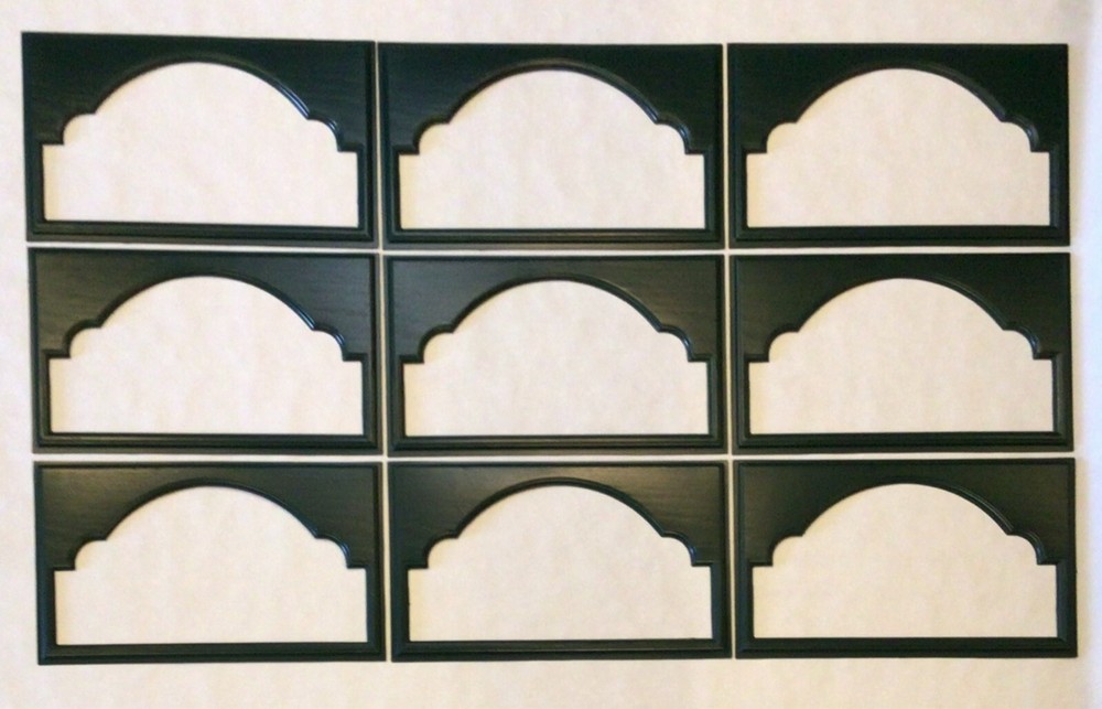9 Amarr Cathedral Replacement Insert Short Panel Amarr Garage Door Hunter Green