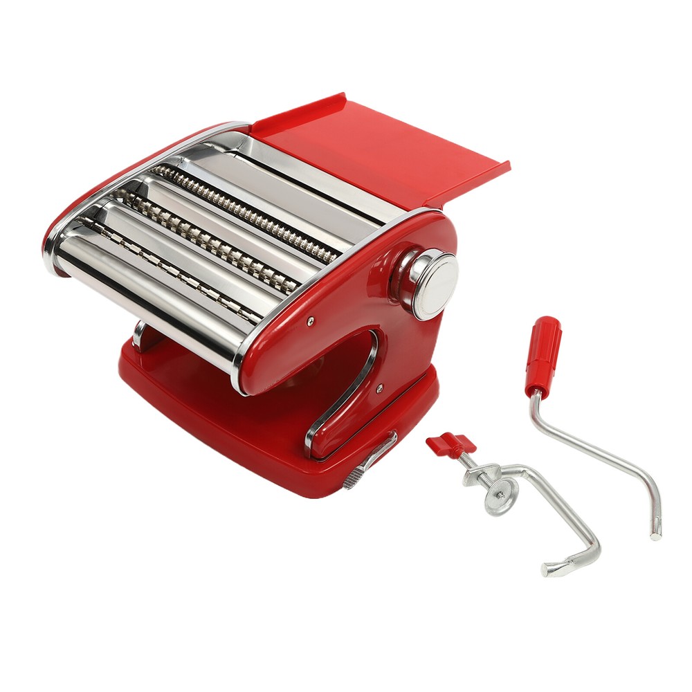 0.3mm-5mm Pasta Maker Machine Adjustable Thickness Manual Pasta Making Machine