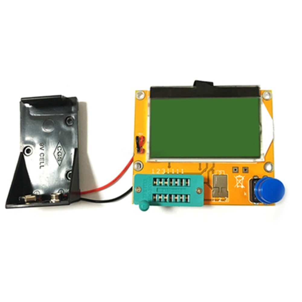 M328 LCR-T4 LCD Transistor Tester Triode Capacitance ESR Meter MOS PNP NPN