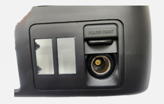 OEM NEW 04-10 F650, F750 Instrument Panel Dash Driver's Surround BLACK Air Gauge