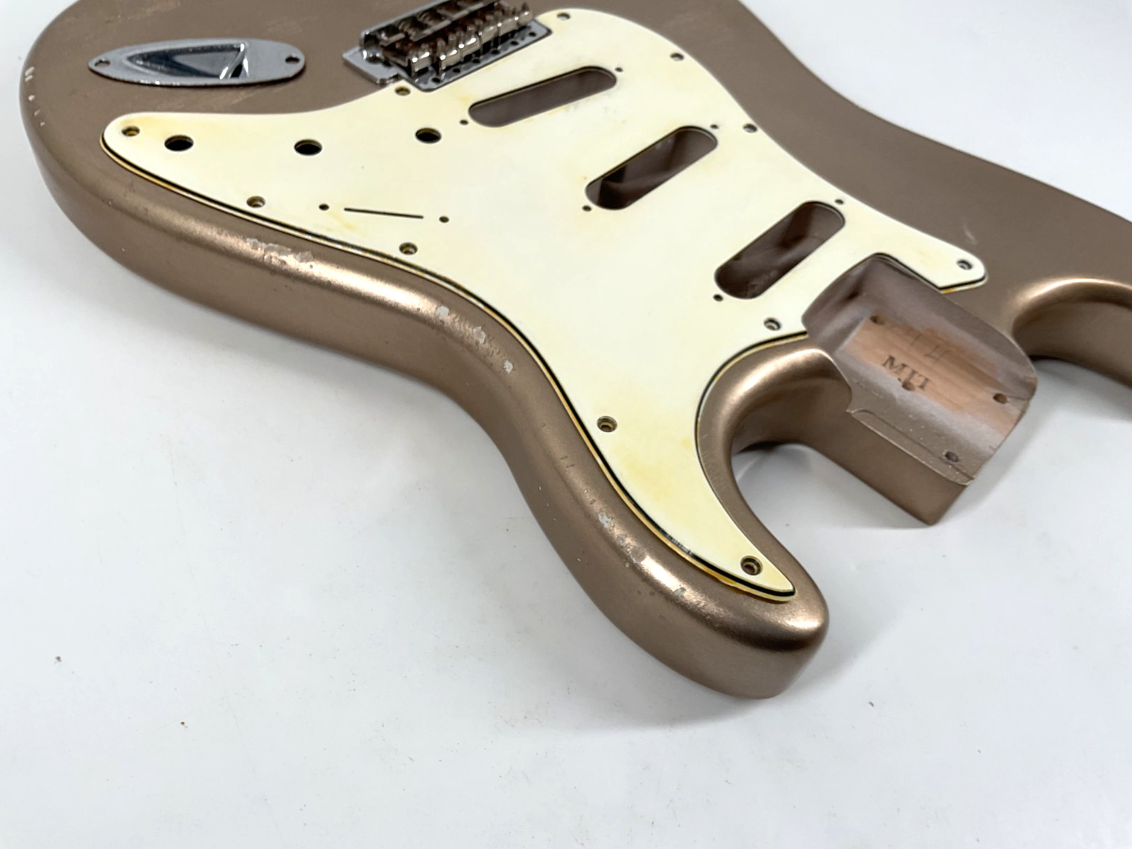 MJT Official Custom Vintage Aged Nitro Guitar Body Mark Jenny VTS Shoreline Gold