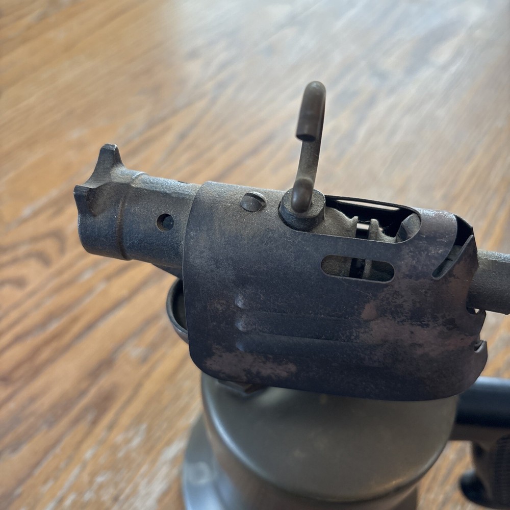 Vintage Brass Blow Torch Steampunk Unknown Maker Nice!