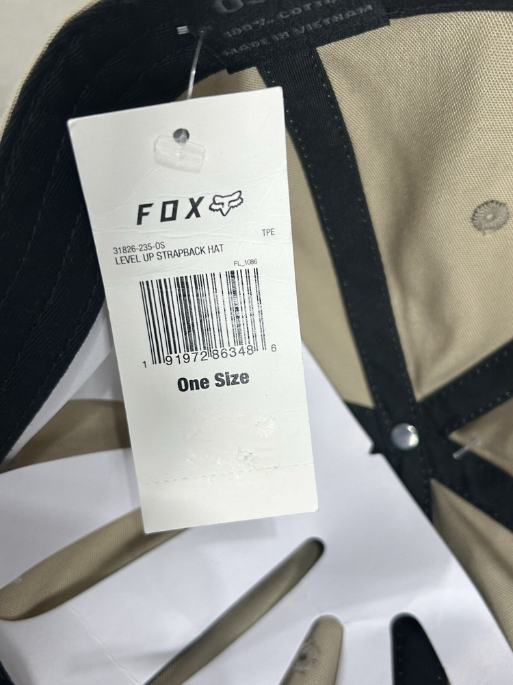 Fox Racing Level Up Snapback Hat New