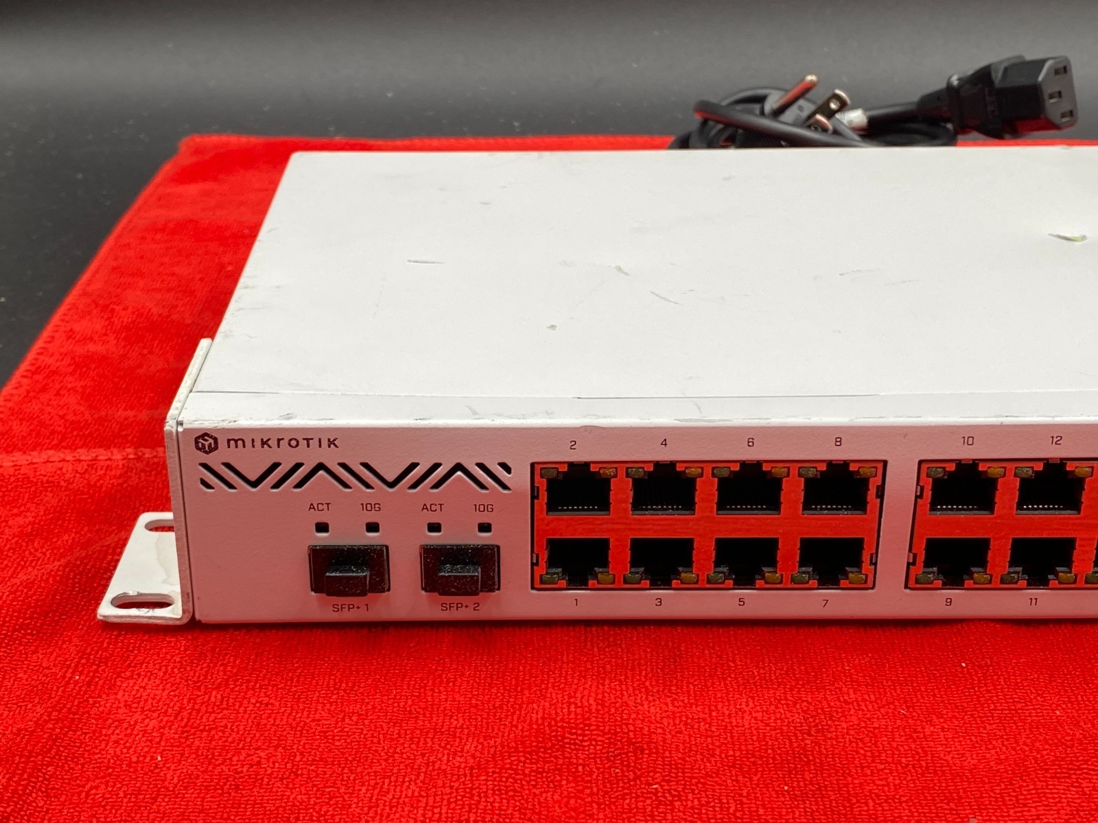 MIKROTIK ROUTER CCR2004-16G-2S+ 16x1Gbps PLUS TWO 10Gbps RJ45 ports = 18