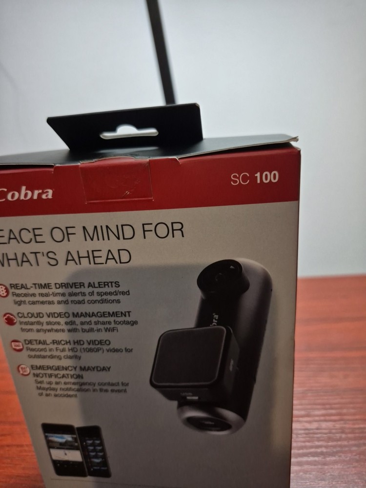 Cobra - SC 100 Single-View Smart Dash Cam