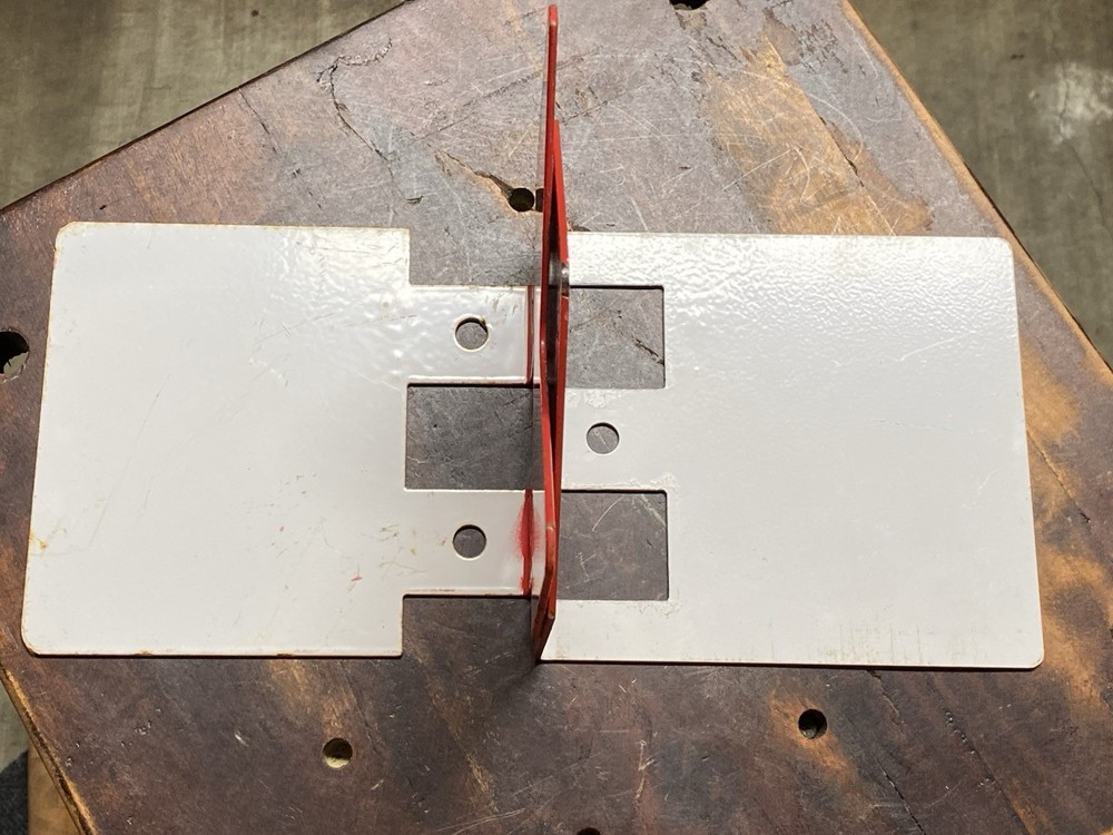 Original Railroad Switch Stand Target ( Metal )