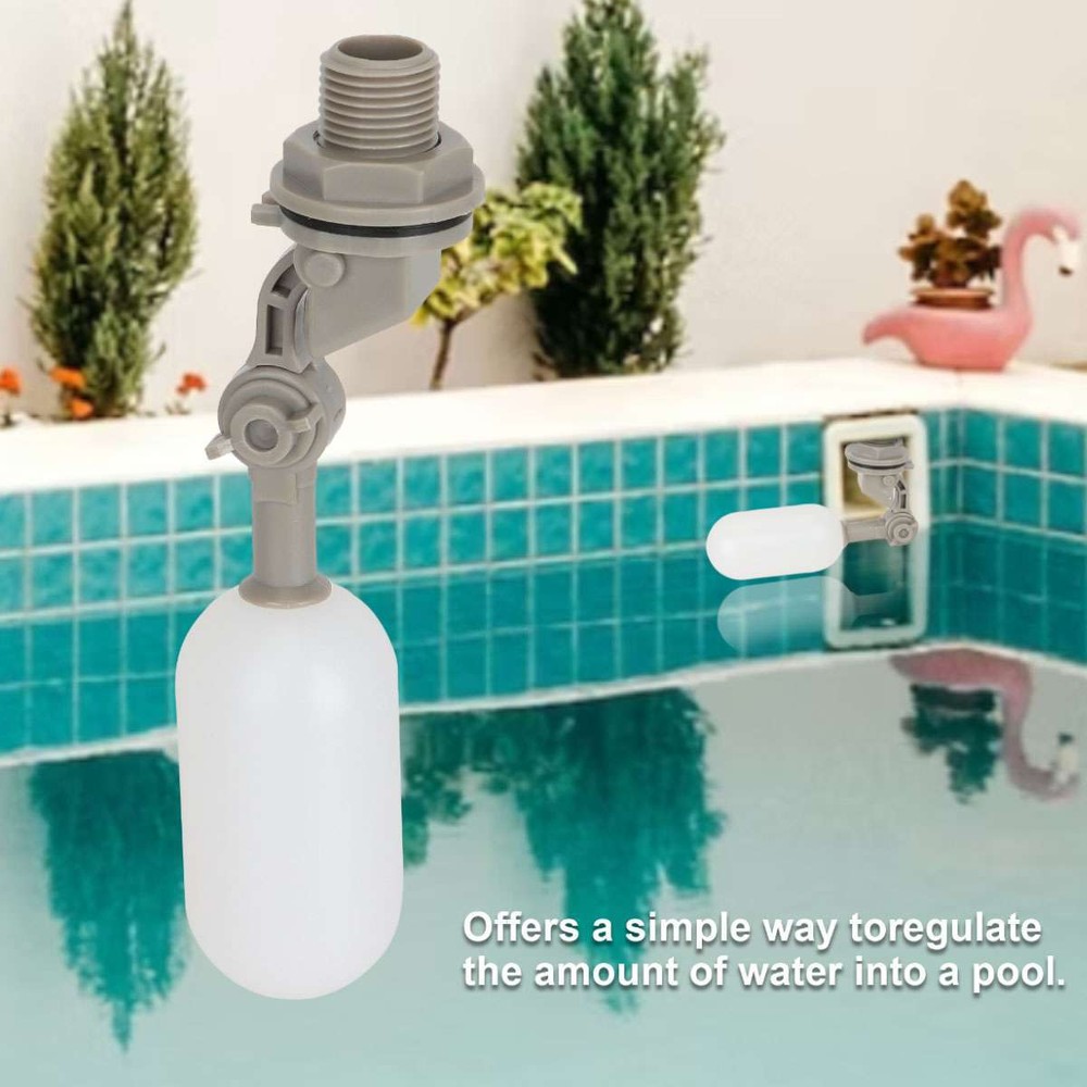 4X Water Float Valve Adjustable Arm water Filter Float 1/2" Automatic Fill stop