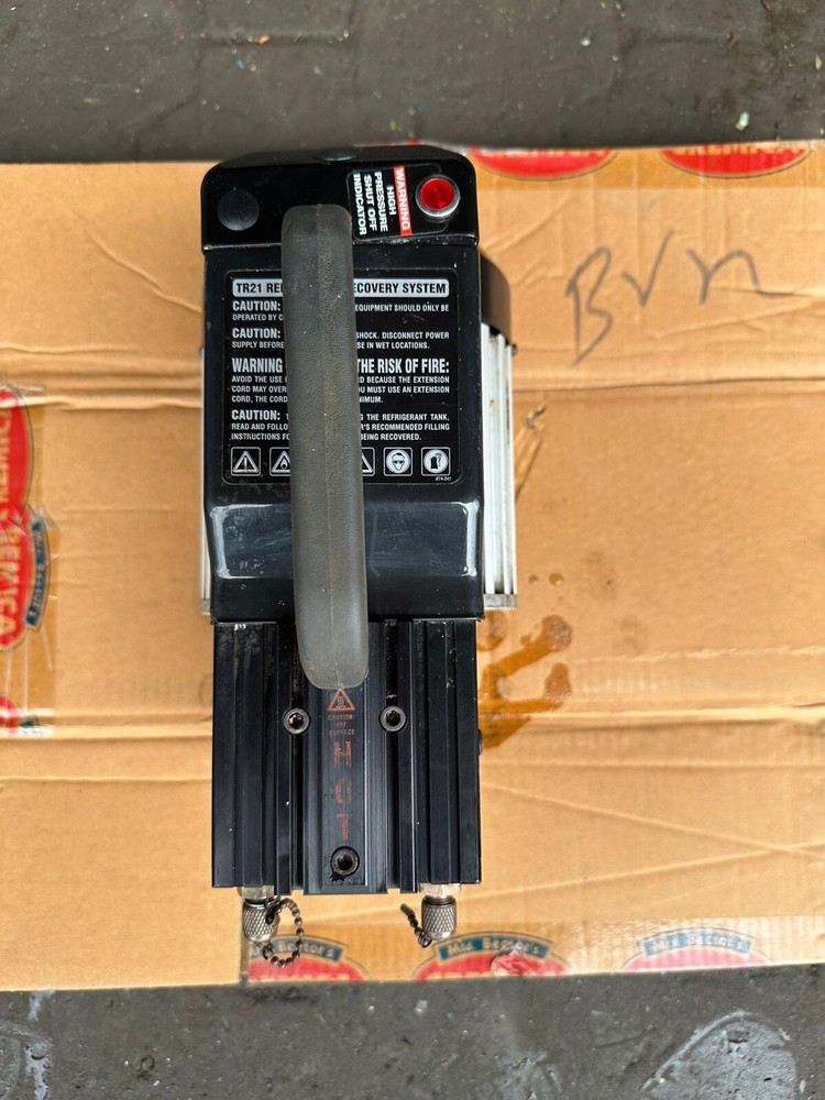 CPS REFRIGERANT RECOVERY SYSTEM MODEL TR21