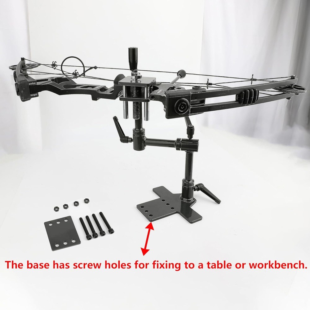Compound Bow Vise 360° Adjustable Level Set Professional Archery RecurveBow Tool