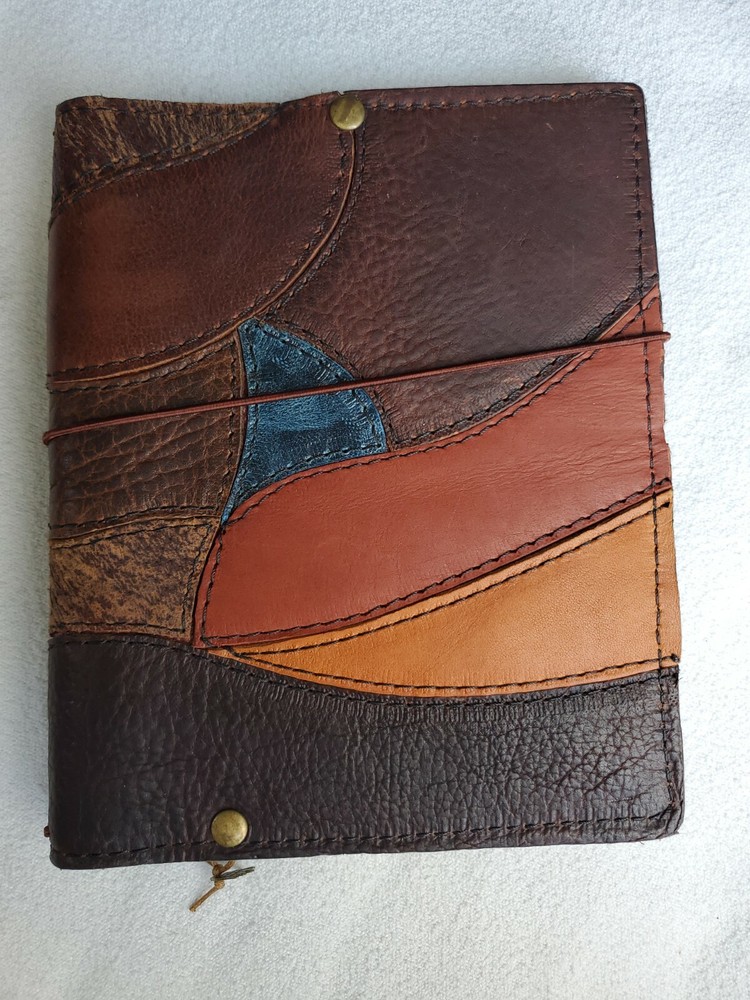 Patchwork Handmade Journal Cover