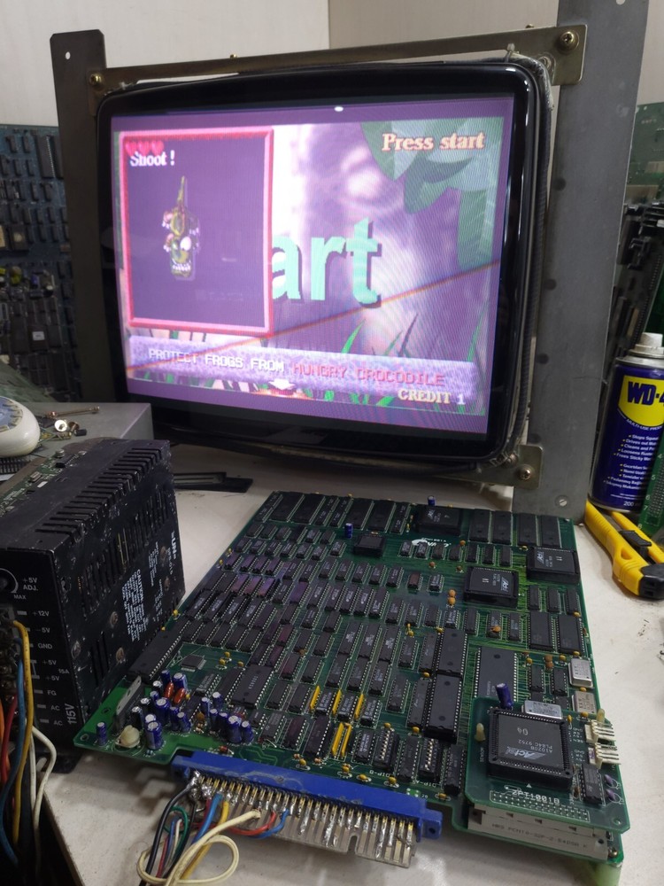 ZERO POİNT ARCADE PCB JAMMA TESTED WORKING
