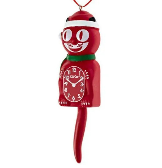 Red Kit Cat Klock Christmas Tree Ornament