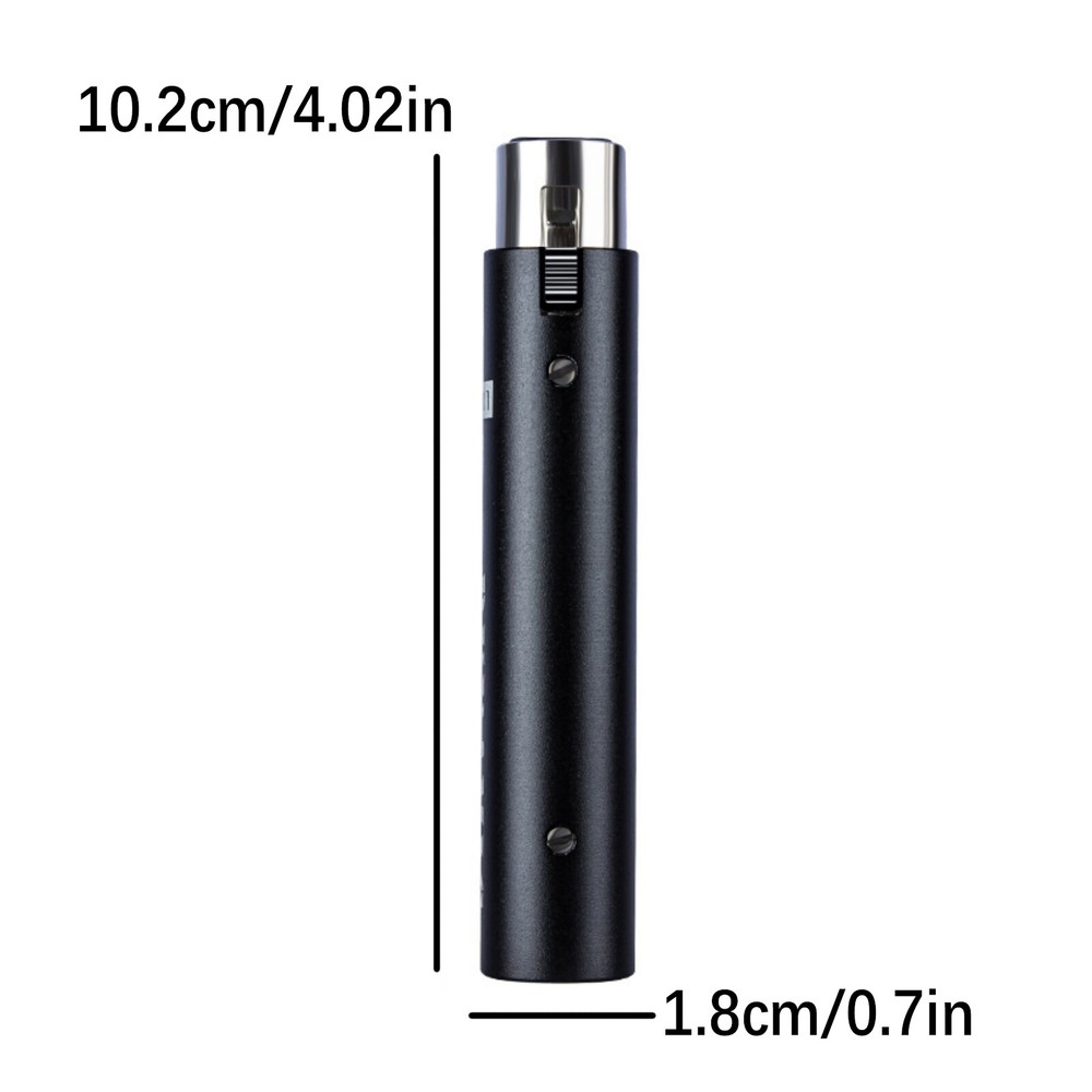 Versatile Inline Microphone Preamp +28DB Gain 48V Phantom Power Lossless Audio