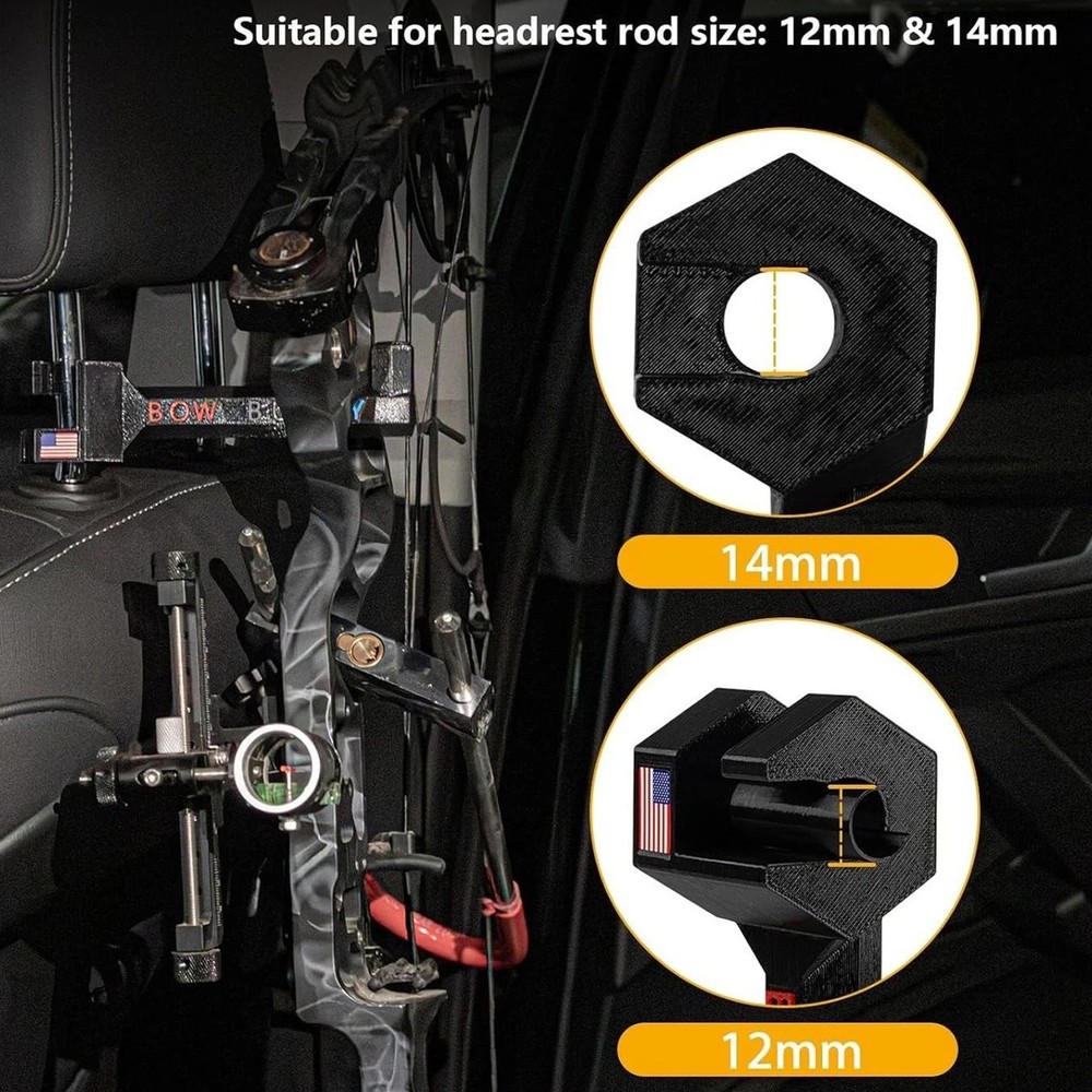 Compound Bow Headrest Hanger
