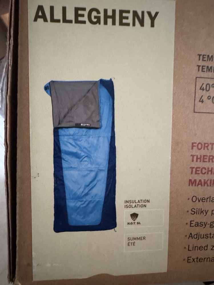 North Face Sleeping Bag NWT- Blue