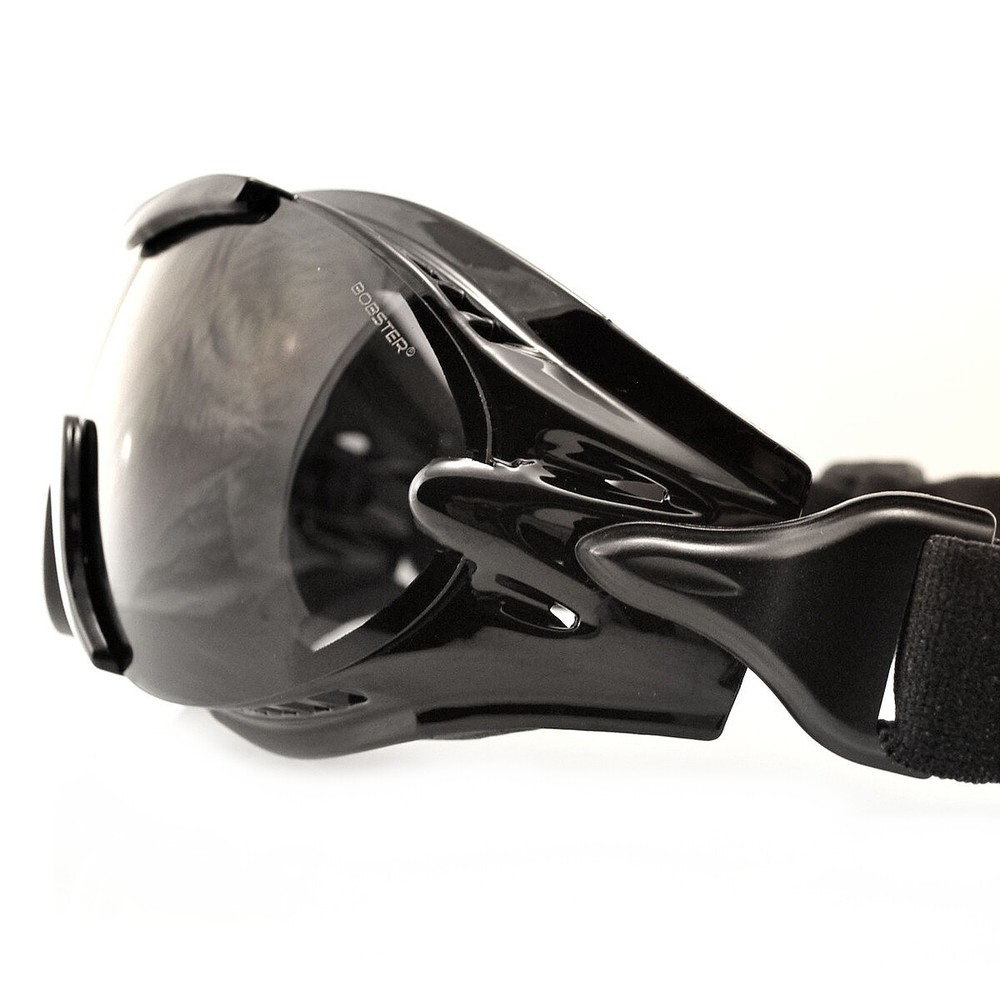 Bobster Phoenix Over the Glasses Interchangeable Goggles Black