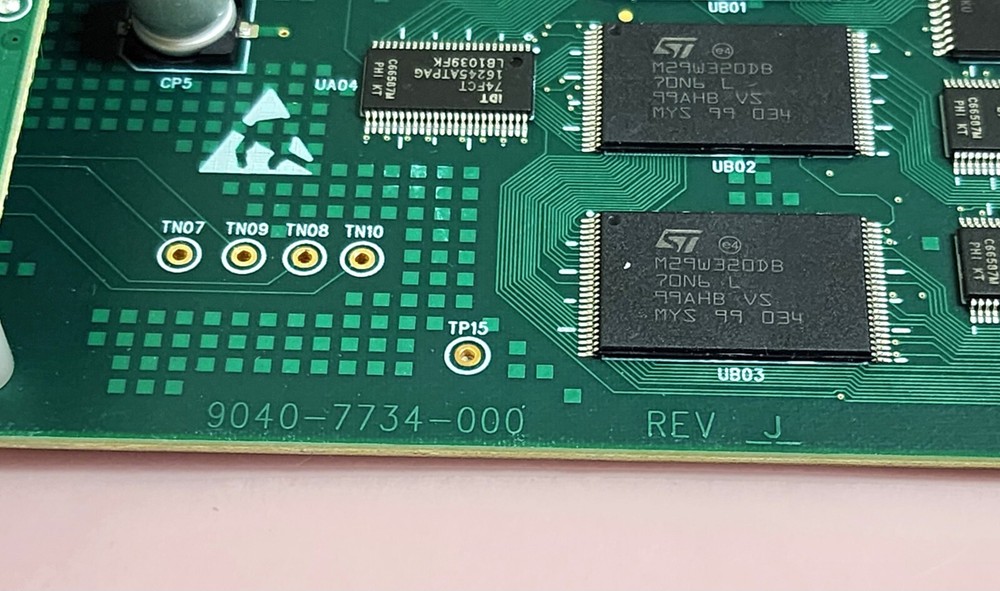 RTS Telex MCII-e Ethernet Master Controller Front & Back Card for ADAM Intercom