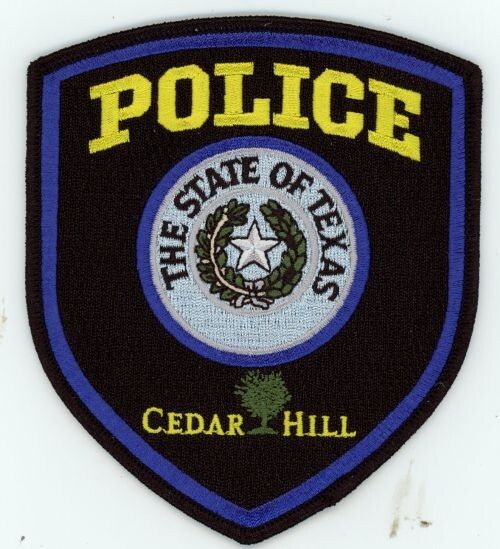 TEXAS TX CEDAR HILL POLICE NICE SHOULDER PATCH SHERIFF