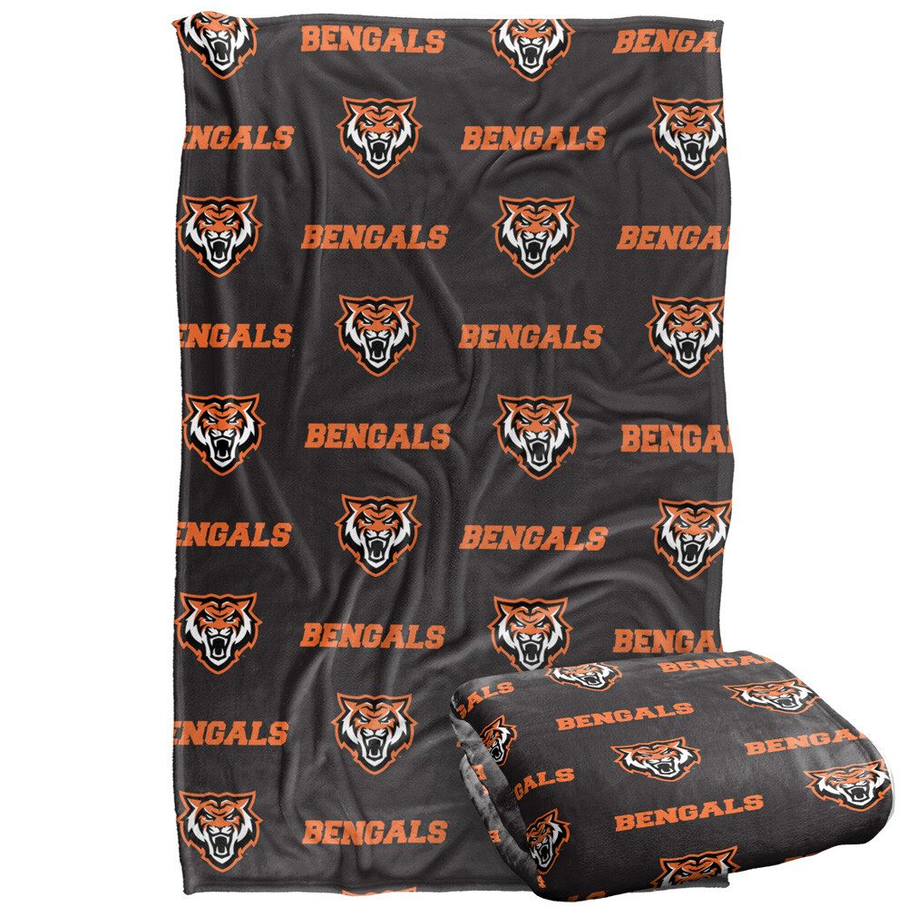 Idaho State University Logo Pattern Silky Touch Super Soft Throw Blanket