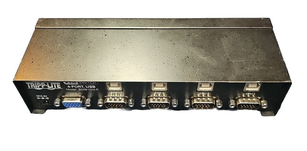 Tripp-Lite KVM Switch 4-Port Model: B006-VU4-R