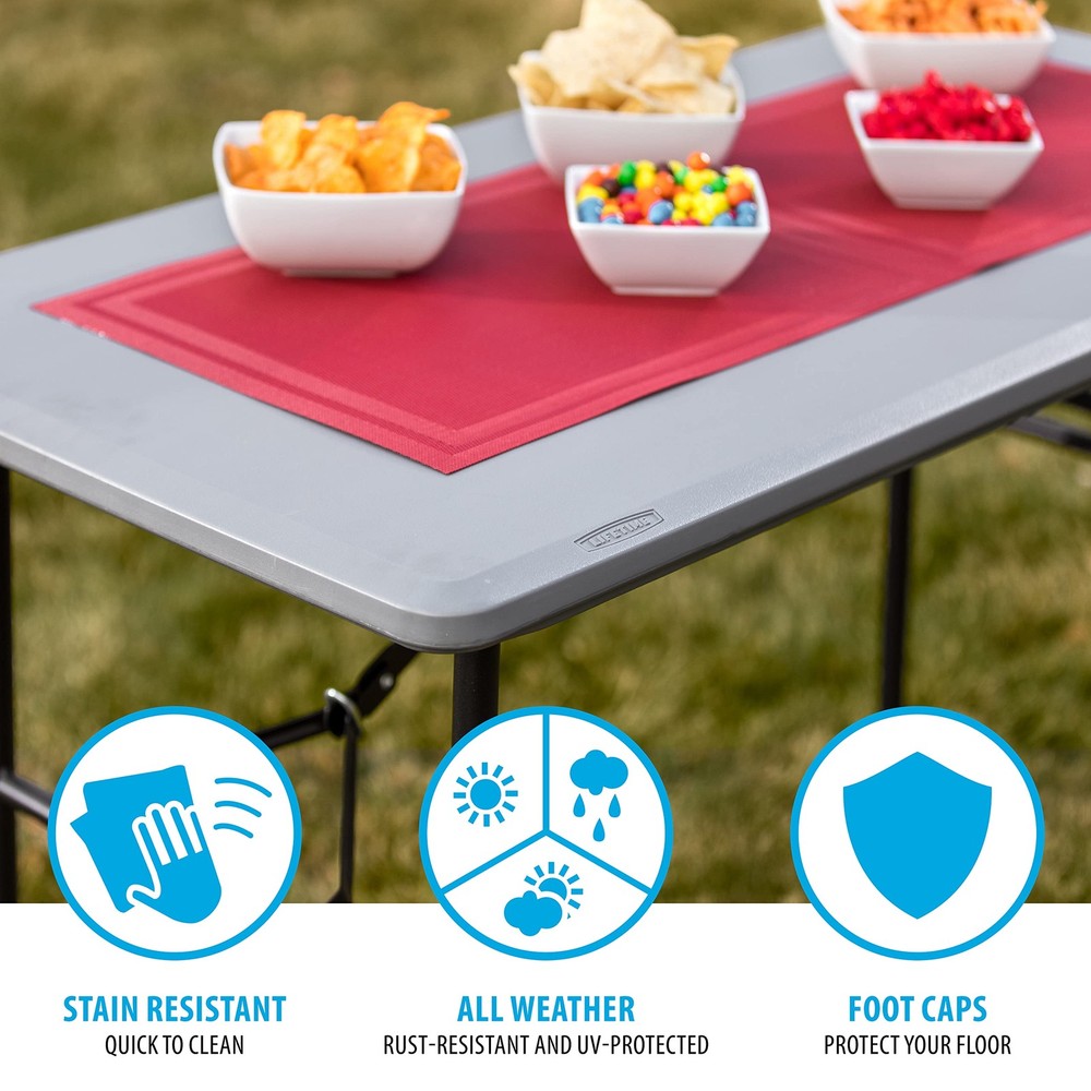 4-Foot Essential Folding Table