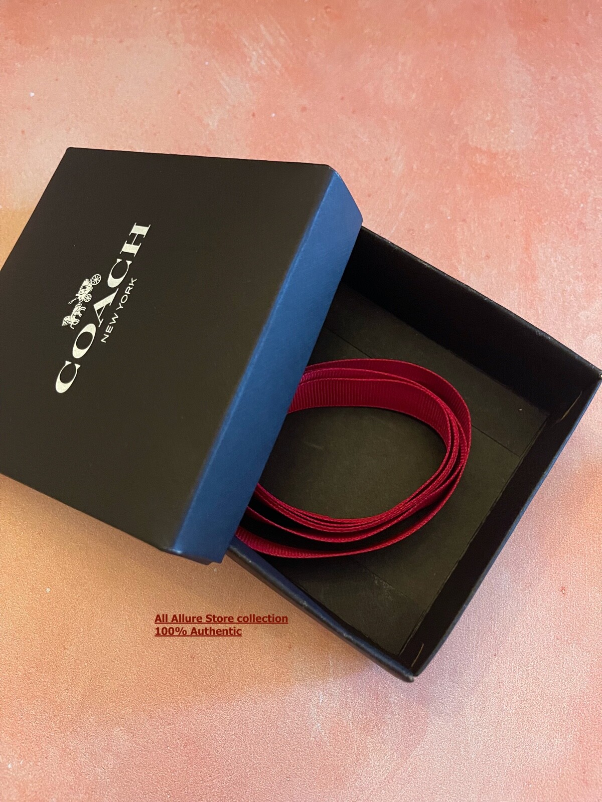 🎀BN Coach Black Gift ~Packing Box~Handle Bag~Envelope Bag~Gift tag Pick Size.🎀