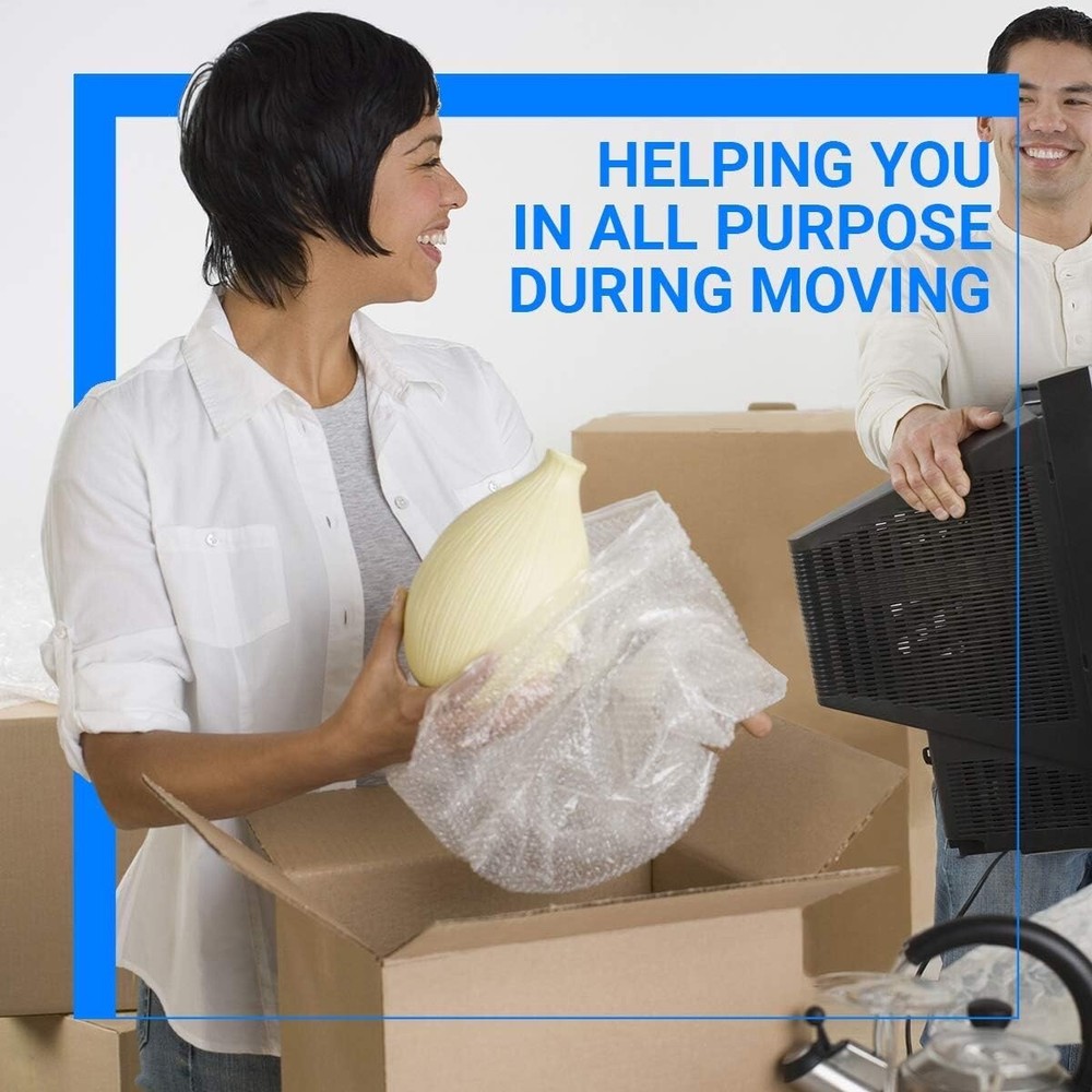 Offitecture BWR02 Air Bubble Cushioning Wrap Rolls (2-Pack)