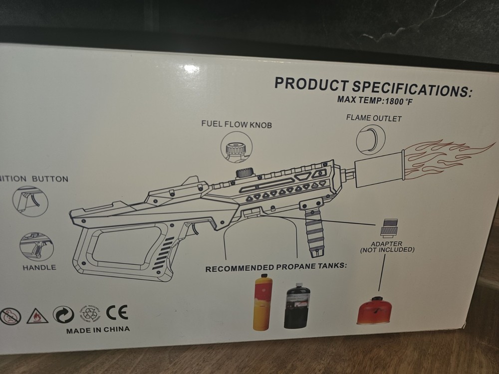 NEW Multi-Use Propane Torch GF-8012