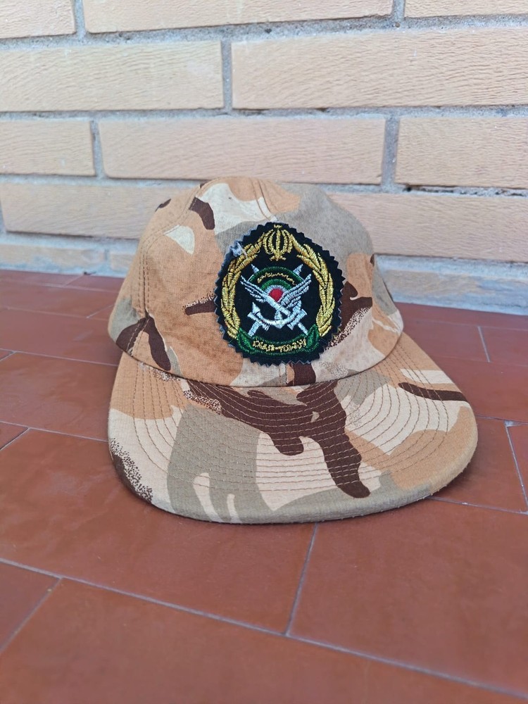 Persian army desert DPM camouflage baseball cap hat with Patch