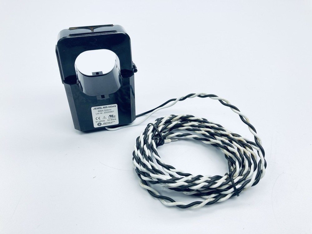 J&D ELECTRONICS JS36L-600-333mV Split-Core Current Transformer 600A 333mV